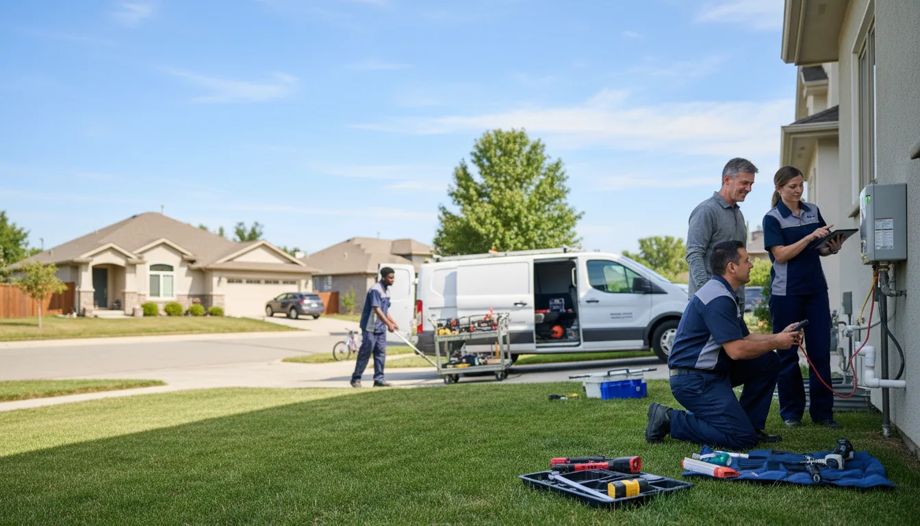 Tankless water heater service in Turners Station, KY